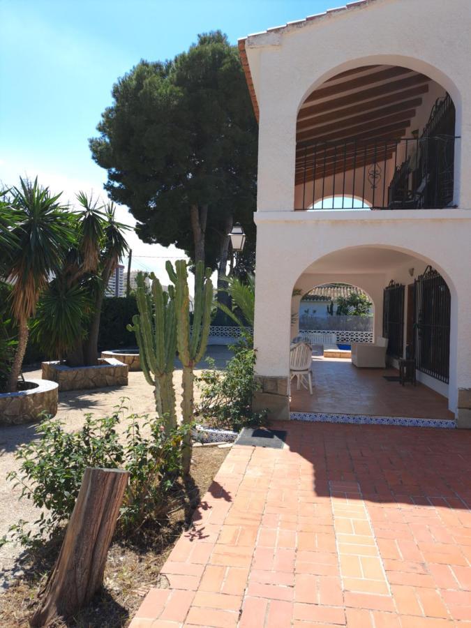 Villa Maria Apartamento 150 M Del Mar Piscina Privada Parking Calpe Exterior foto